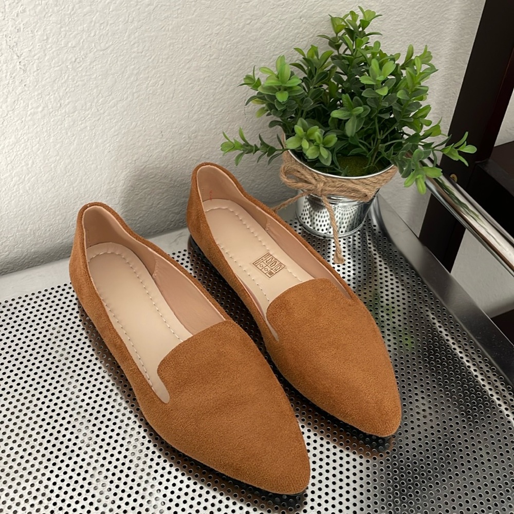 Shein Tan Flats